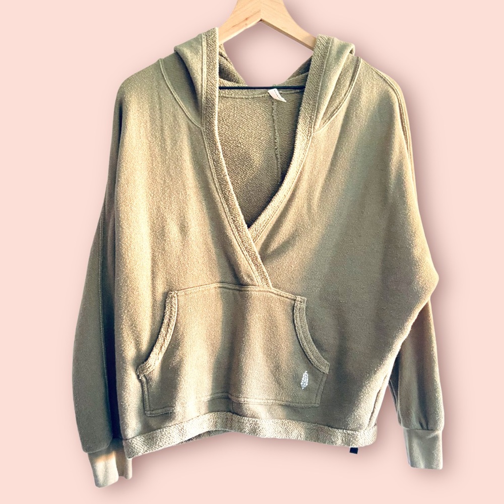 FP Movement Olive Pull-Over Hoodie